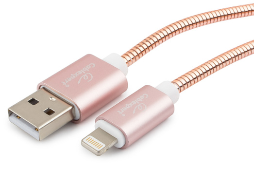 USB Ligntning кабель Cablexpert Gold