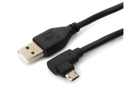 Micro USB кабель с угловым разъёмом