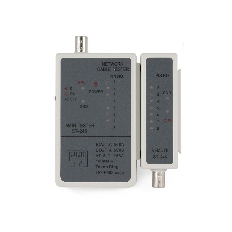 Кабельный тестер Cablexpert NCT-1 для разъемов RJ-45 и RG-58