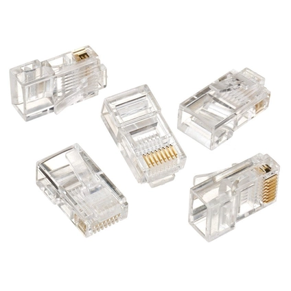 Разъём RJ-45 Cablexpert LC-8P8C-001 (3-fork) (100 шт.)