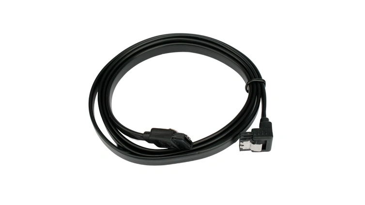SATA кабель интерфейсный Cablexpert CC-SATAM-DATA90-BL-100CM
