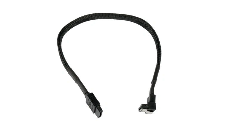 SATA кабель интерфейсный Cablexpert CC-SATAM-DATA90-BLBR-30CM