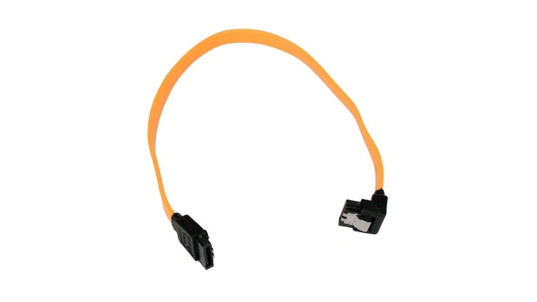 SATA кабель интерфейсный Cablexpert CC-SATAM-DATA90-YL-30CM