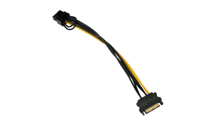 SATA кабель питания Cablexpert CC-PCIE-SATA-20CM