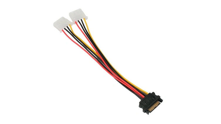SATA кабель питания Cablexpert CC-SATA-2MOLEX-20CM