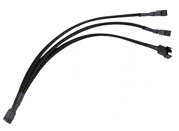 Кабель-разветвитель для питания вентилятора Cablexpert CC-FAN-1F3M-27CM