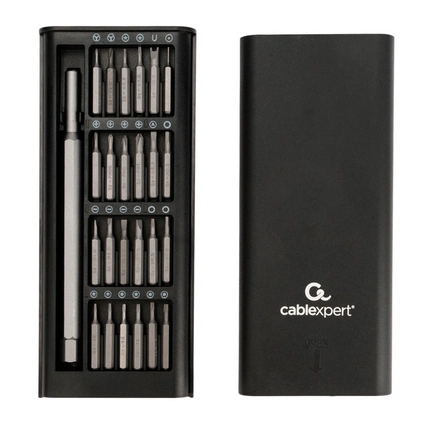 Отвёртка с набором бит Cablexpert TK-SD-25