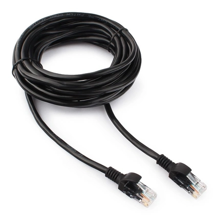 Патч-корд UTP Cablexpert PP12-5M/BK
