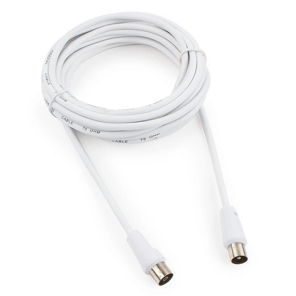 ТВ кабель (RG6) Cablexpert CCV-515-W-5M
